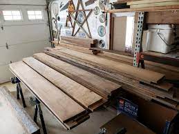 diy barn wood flooring for photo studio