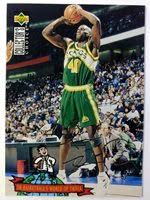 1990 nba hoops shawn kemp rc #279 blue star rookie card. Shawn Kemp 404 1994 Ud Collector S Choice Basketball