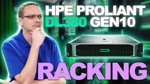 hpe proliant dl380 gen10 how to rack