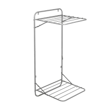 Retractable Drying Rack In Gray Dry