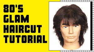 Hair and makeup in the 80s were bold and and over the top in the best way possible! 80 S Glam Rock N Roll Haircut Tutorial Thesalonguy Youtube