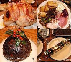 A traditional english and british christmas dinner includes roast turkey or goose, brussels sprouts, roast potatoes, cranberry sauce, rich nutty stuffing, tiny sausages wrapped in bacon (pigs in a blanket) and lashings of hot gravy. Xii A Traditional English Christmas Dinner Christmas In London