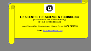 Notification of lbs for mca entrance examination 2020. L B S Centre For Science Technology Sub Centre Nilamel Home Facebook