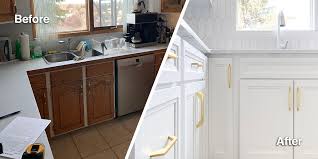 Cabinet door depot strongly recommends not using your existing hinges. Kitchen Cabinet Refacing Services The Home Depot Canada