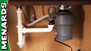 garbage disposer how to install