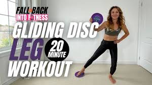 gliding disc workout legs legs and