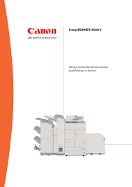 All canonir5050_(pcl6)bbbd files which are presented on this canon page are antivirus checked and safe to download. Canon Imagerunner 5075 User Manual Manualzz