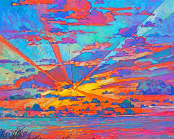 Colorful Sky Erin Hanson Paint By
