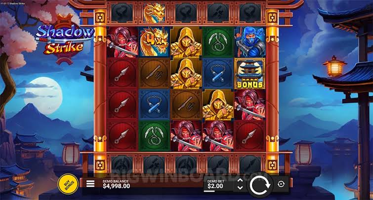 Shadow Strike (Backseat Gaming) Slot Review & Demo