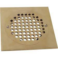 showy square cupnickel floor drainer 6