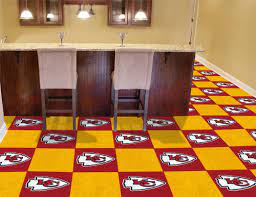 kansas city chiefs carpet tiles nfl