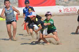 gruissan beach rugby les chions