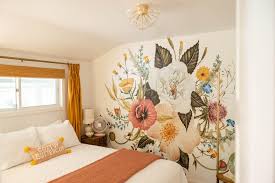 Hanging A Wall Mural In A Bedroom A