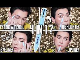 viral 4 in 1 makeup pen tested gimmick