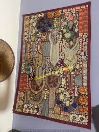 Indian Heavy Embroidered Wall Hanging