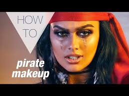pirate halloween how to makeup