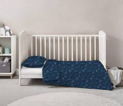 Jersey Cotton Knitted Baby Toddler Cot