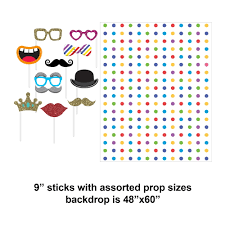 celebrate kids party photo booth props