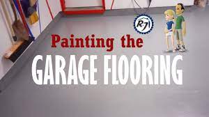 diy painting the garage floor