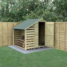 Pressure Treated Wooden Shed