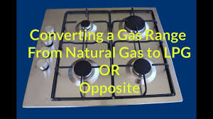 Limited range on propane alone. Gas Cooktop Natural Gas To Lpg Conversion By Ezy2learn Youtube