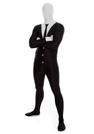 Slenderman Men's Morphsuit Costume