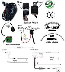 led light bar work light wiring kit