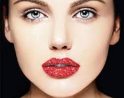 makeup how to diy glitter lips