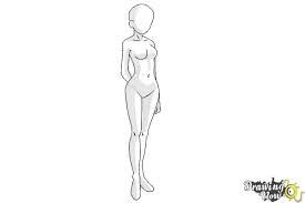 how to draw anime body ver 2 drawingnow