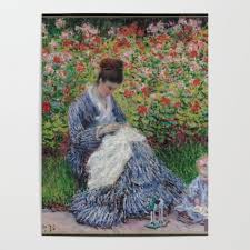 Claude Monet Camille Monet And A