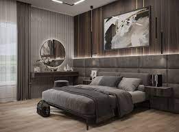 Bedroom Interior Upholstered Wall