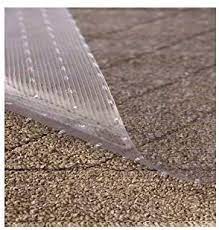 Spikes are not for deep carpeting. Amazon Com Resilia Clear Vinyl Plastic Floor Runner Protector For Low Pile Carpet Skid Resistant Decorative Pattern 27 Inches Wide X 6 Feet Long Furniture Decor