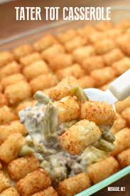 easy tater tot cerole iggie net