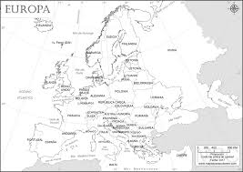 Físico, político, temático e os demais. Mapas De Europa Para Colorear
