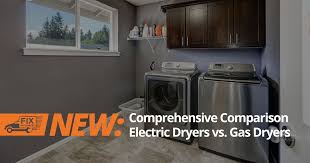 However, natural gas dryers are usually more expensive than electric dryers. Electric Dryers Vs Gas Dryers Comprehensive Comparison By Fix Appliances