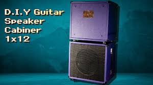 d i y guitar speaker cabinet