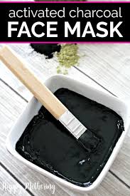 diy activated charcoal face mask