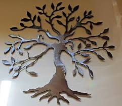 Olive Tree Of Life Metal Wall Art