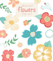 Feel free to explore, study and enjoy paintings with paintingvalley.com Cute Flower Vector Clip Art Abstract Flowers