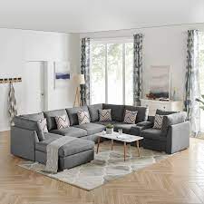 Reversible Modular Sectional Sofa