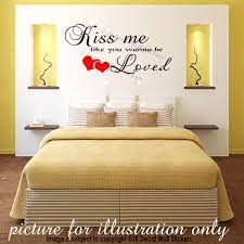 romantic wall sticker 034 kiss me