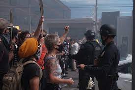 Per a monday press release from the minneapolis police department, authorities responded to the 3700 block of chicago avenue south that evening after 8. Anger Over Historic Police Brutality Boils Over In Los Angeles In Saturday S George Floyd Protests Laist