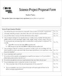 Project Proposal Form Template