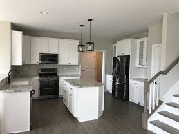 How does it all appear so cohesive? New Kitchen With White Ice Granite Wolf Cabinets Lg Black Stainless Steel Appliances And John Kitchen Remodel Software Kitchen Redecorating Kitchen Redesign