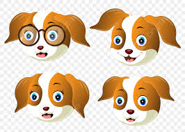 cute dog face vector png images cute