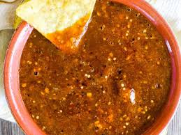 roasted chile de Árbol salsa tao of e