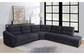 Edgewood 3pc Sectional Sofa With Bumper