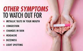 symptoms of pregnancy femina in