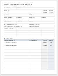 10 free meeting agenda templates for