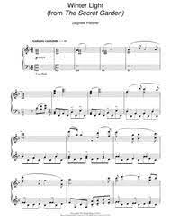 The above lyrics are from the 1993 version: Winter Light From The Secret Garden By Zbigniew Preisner Zbigniew Preisner Digital Sheet Music For Download Print Hx 200186 Sheet Music Plus